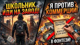 ШКОЛЬНИК, ИДИ НА ЗАВОД! ТВОЕ ФЭНТЕЗИ ГОВНО 2. ОТВЕТ