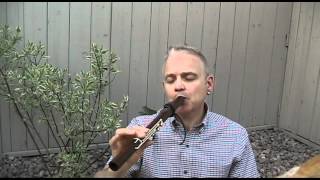 One Handed Northern Spirit Flute - an accessible Native American Style Flute