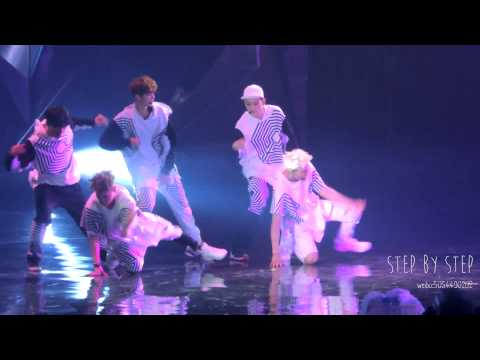[Step By Step]140601 EXO Kai Solo Stage+ Overdose(Baekhyun Focus)
