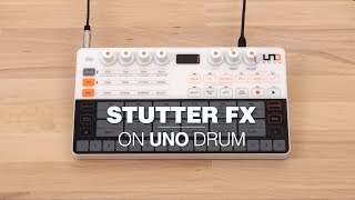 Video thumbnail for UNO Drum - Stutter FX by ikmultimedia