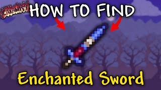 How to Find ENCHANTED SWORD in Terraria Calamity Mod | ENCHANTED SWORD Seed