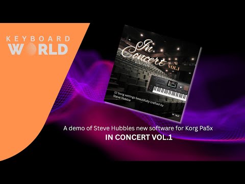 In Concert Software Demo - Korg Pa5x