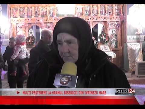 MULŢI PEŞTERENI LA HRAMUL BISERICII DIN IVRINEZU MARE  07 01 2015 Media TV Medgidia