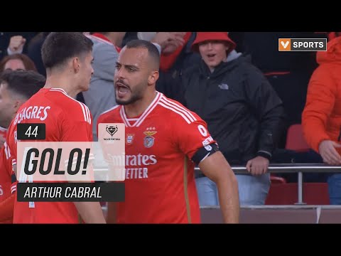 Golo Arthur Cabral: Benfica (2)-1 Braga (Taça de Portugal 23/24)