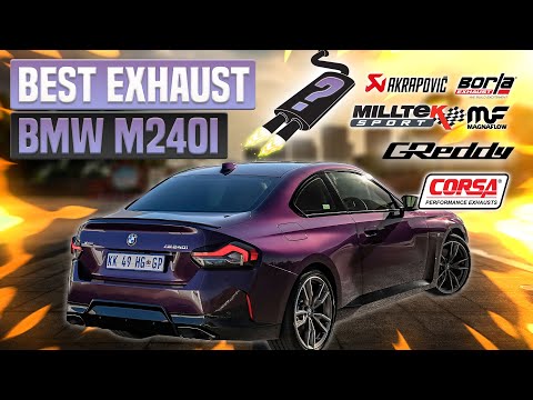 BMW M240i Exhaust Sound Akrapovic,Remus,Dinan,Quicksilver,XForce,Milltek,MBRP,Cobra,M Performance