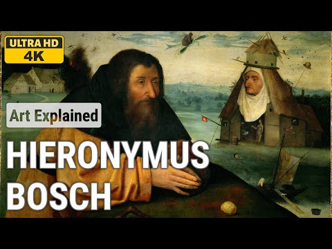 Hieronymus Bosch: A collection of 10 oil paintings with title and year, 1500-1503 [4K]