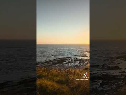 Sunset on the Bass Coast at Kilcunda Beach near Phillip Island Australia