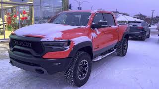 Ram TRX Ignition Orange Special Edition Hellcat Truck