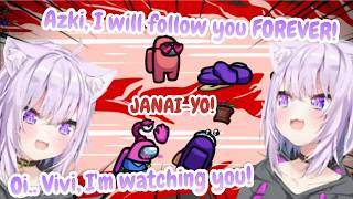 HoloAmong Us Make Okayu's Turned Into Rage Mode For a Moment it was Hilarious【 Hololive】