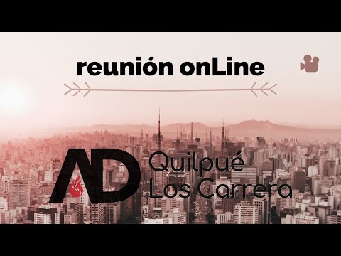 Domingo PM 29.03.2020 - Reunión OnLine