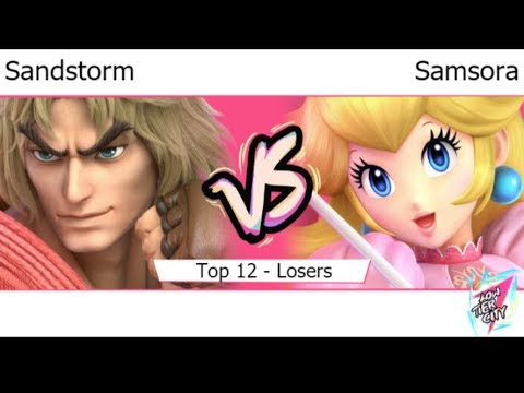 LTC7  - WC | Sandstorm (Ken, Ryu) vs eU | Samsora (Peach) Top 12 - Losers - SSBU