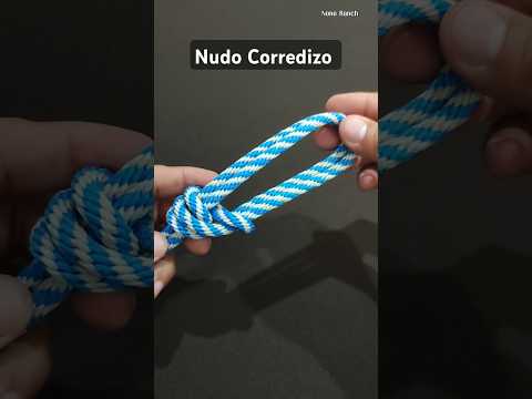 Cómo se hace un Nudo Corredizo 👉💯😉 @nonoranchadventure8397