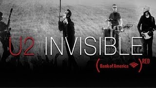 U2   Invisible RED Edit Version &quot;Audio Official&quot;