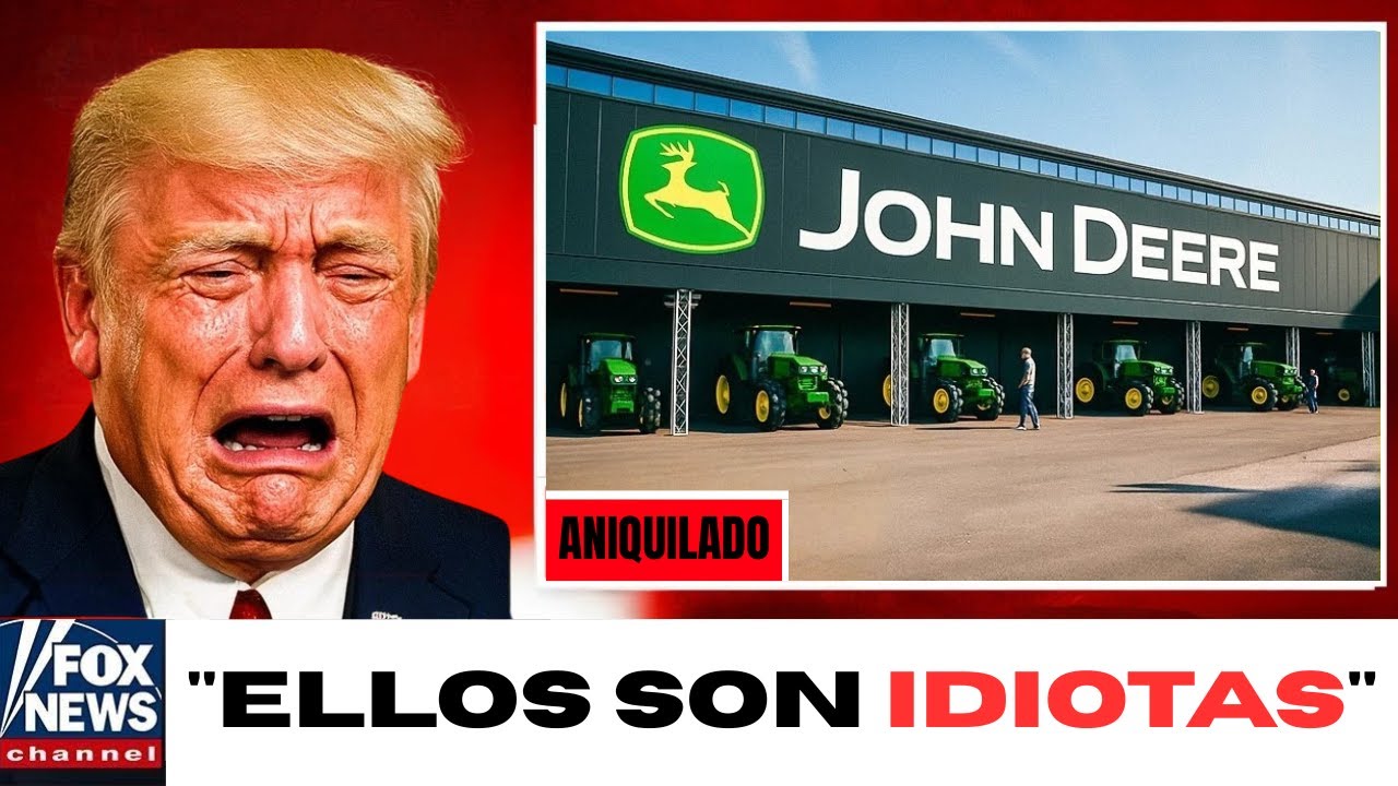 Trump LLORA EN VIVO Tras el CIERRE de Producción de John Deere, ¡ADIOS PARA SIEMPRE!