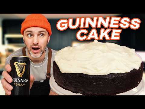 This chocolate Guinness cake exploded my fragile lil' mind