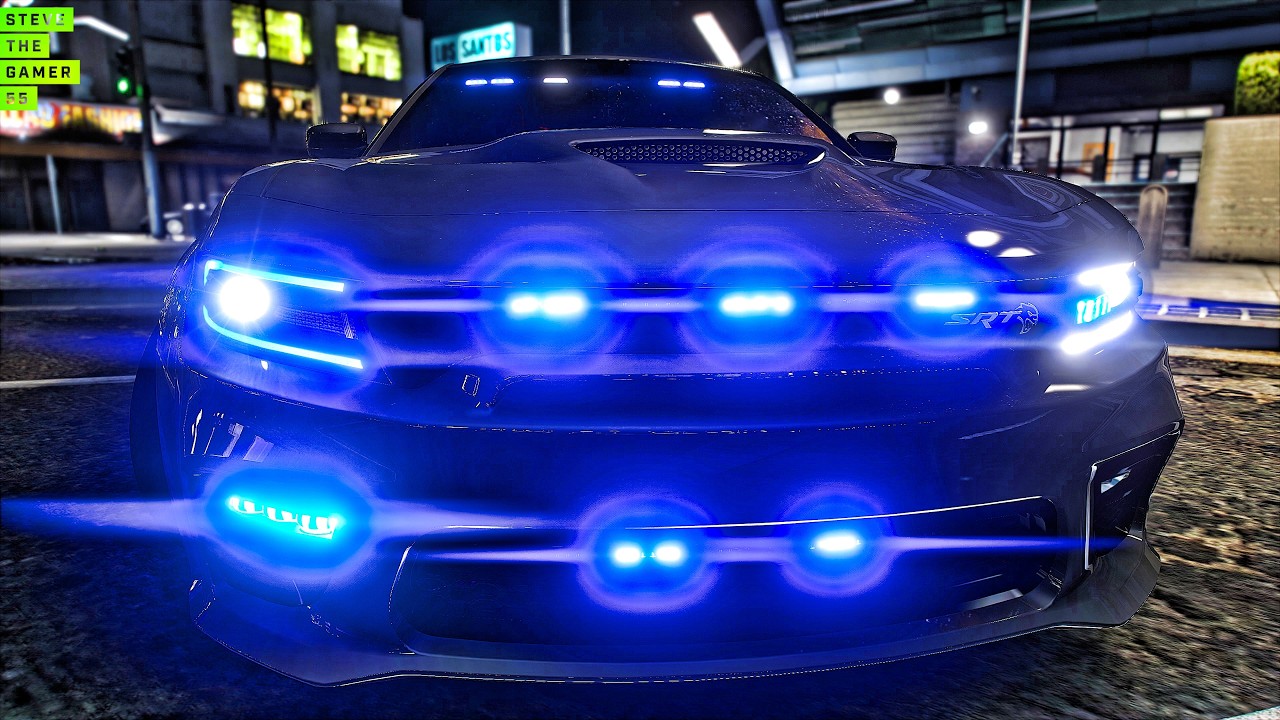 GTA 5 LSPDFR Gang Unit Friday: Unmarked Charger vs Street Gangs!