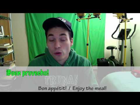 How to say "Enjoy the meal!" in Spanish (Día 122)