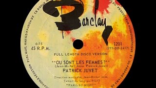 Patrick Juvet - Ou Sont Les Femmes? (1977)