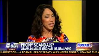 Emily Miller and Crystal Wright Talk Phony Scandals w   Mike Huckabee    Fox News    7 27 13