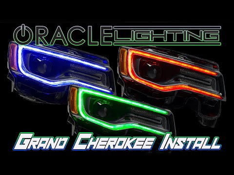2014-2020 Jeep Grand Cherokee ORACLE ColorSHIFT Headlight DRL Installation Guide