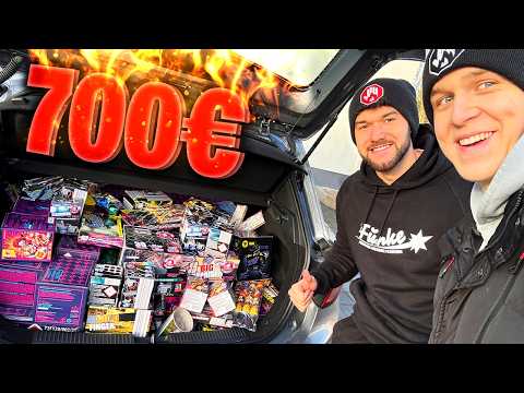 THE BEST FIREWORKS SHOPPING STORAGE EVER (€700)😱🔥 | New Year's Eve 2025/2026