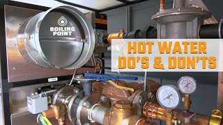 Tips for Hot Water Boiler Setup - The Boiling Point