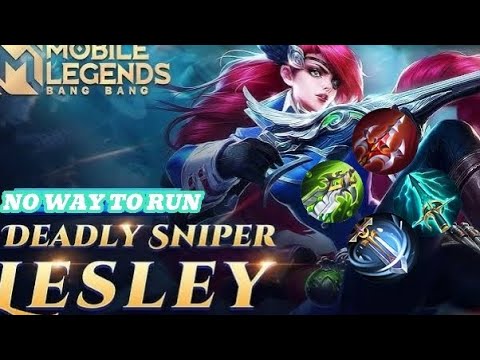 MLBB | LESLEY GAMEPLAY DEADLY SNIPER