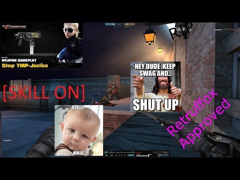 Funny round in Crossfire Europe#2 with Steyr TMP Justice [SKILL ON]
