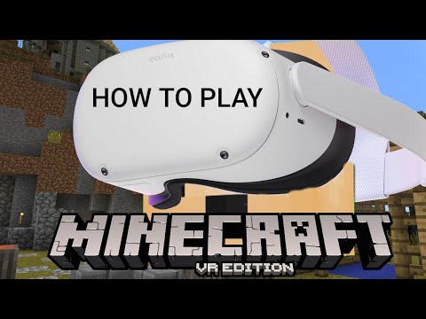 How to Play Minecraft VR on Oculus Quest 2(Java and Bedrock Editions)