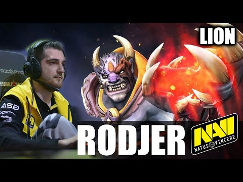 RodjER - LION gameplay - How to Support - 7.28 Must Watch - Dota 2 Pro Games - Full Gameplay