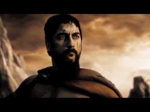 300 (5/5) Best Movie Quote - Tonight We Dine In Hell! (2006)