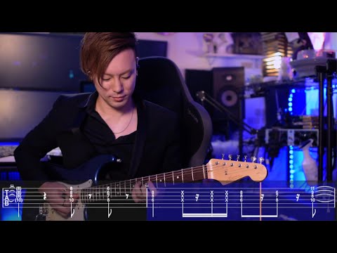 Treasure | Bruno Mars | Guitar cover | Tutorial | TAB / How to Play