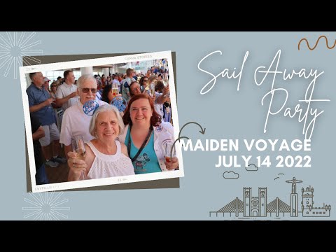 Disney Wish Sail Away Party Maiden Voyage