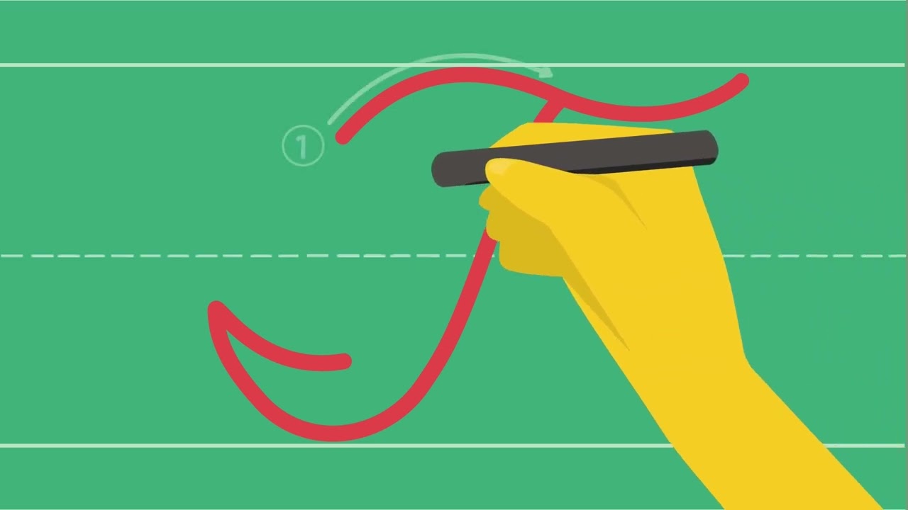 How to write a cursive letter 