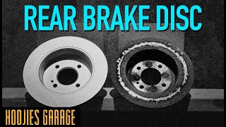 HOW TO REPLACE A REAR BRAKE DISC, SHOWN ON A KIA RIO