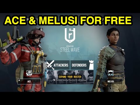 HOW TO GET ACE & MELUSI FOR FREE IN RAINBOW SIX SIEGE | RAINBOW SIX SIEGE GLITCHES