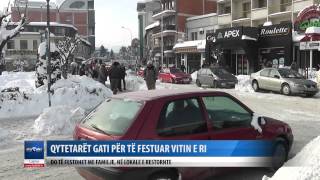 Qytetaret gati per te pritur Vitin e ri 2015