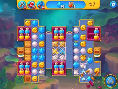 Fishdom level 5899 no boosters フィッシュダム ノーマル [Friend's]