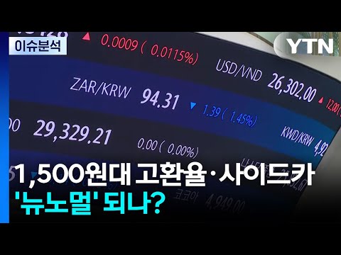 1500원대 고환율·사이드카 '뉴노멀' 되나? / YTN