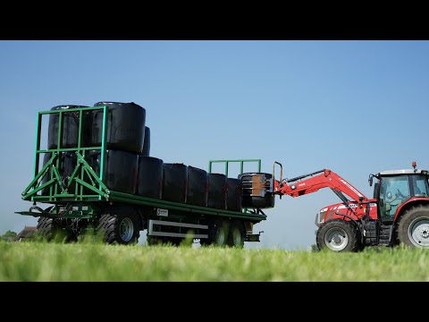 Kröger Fahrzeugbau - "agroliner" Plattformanhänger PWO | Produktfilm