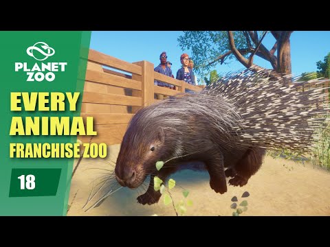 Adding Arid Animals! Planet Zoo Every Animal Franchise Zoo (Part 18)