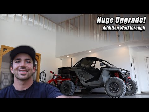 Complete Tour of Our 750 Sq Ft Shop House Addition