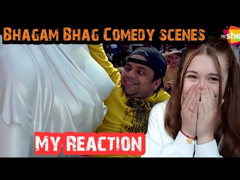 Russian Girl React To Bhagam Bhag Climax | Best Comedy Scenes | Paresh Rawal - Rajpal Yadav |