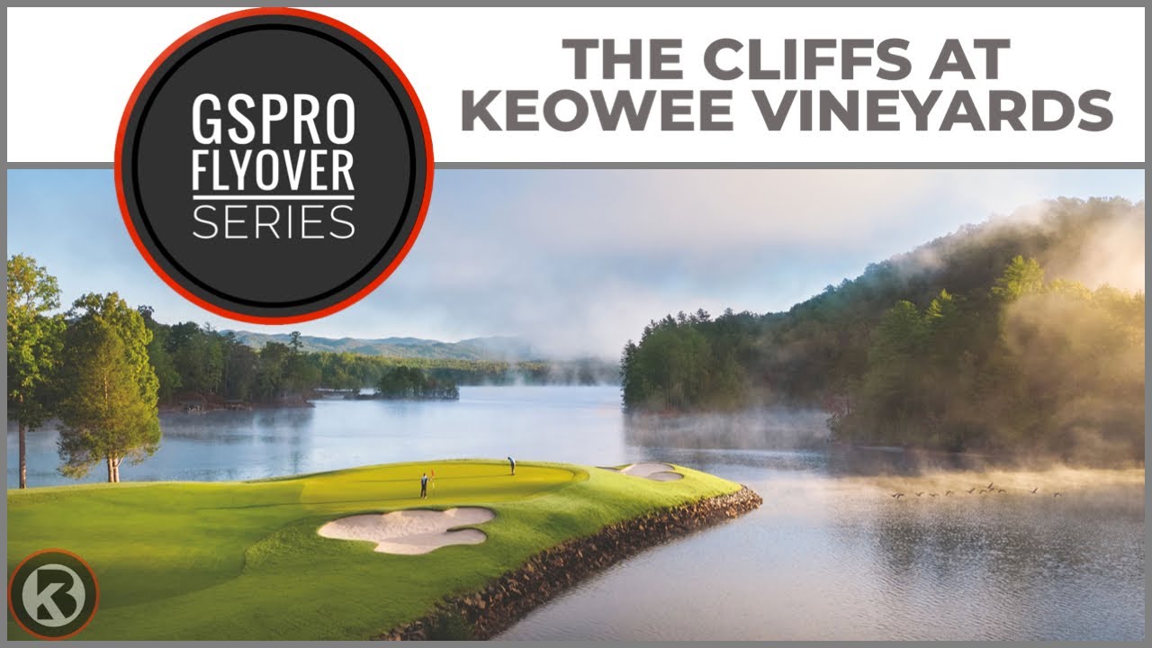 Watch The Cliffs at Keowee Vineyards flyover on YouTube