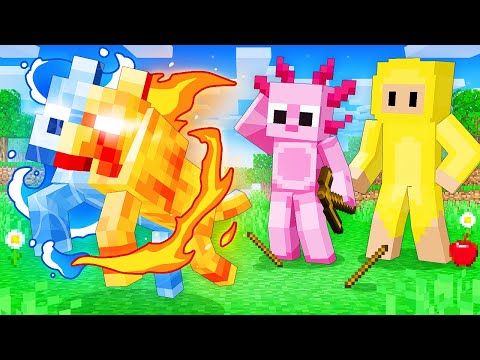 I Pretended to be an ELEMENTAL DOG in Minecraft!