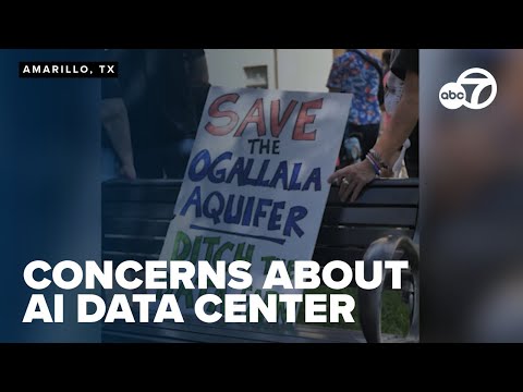Community raises water concerns over world's largest AI data center in Texas