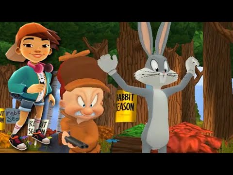 WHO IS THE BEST? BUGS BUNNY from Looney Tunes Dash VS Zombie Tsunami VS Jia from Subway Surfers!#207