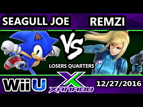 S@X 182 - InC | Seagull Joe (Sonic) Vs. EZG | Remzi (ZSS) - SSB4 Losers Quarters - Smash 4
