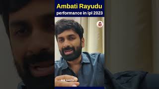 Ambati Rayudu Performance in IPL 2023