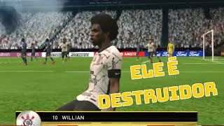 WILLIAN JOGOU MUITO ! EFOOTBALL PES 2022